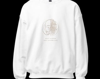 Sudadera unisex de cuello redondo