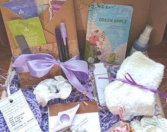 Blind Date with a Book gift box purple