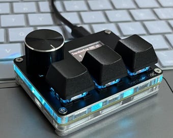 O3C SayoDevice OSU O3C Rapid Trigger Hall-schakelaars Magnetische roze schakelaars Toetsenbord met knop Scherm Kopiëren Plakken Shotcut