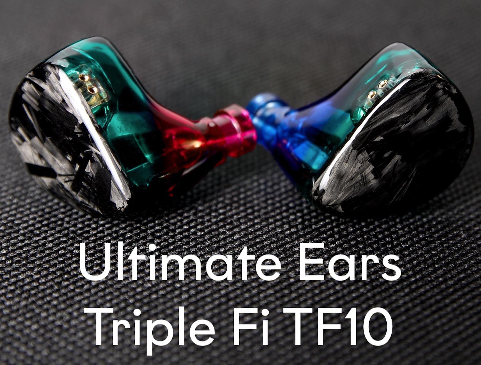 Ultimate Ears TRIPLE.FI 10（TF10) Ultimate Ears UE Noise Isolating Triple.fi 10 Tf10 Earphones With