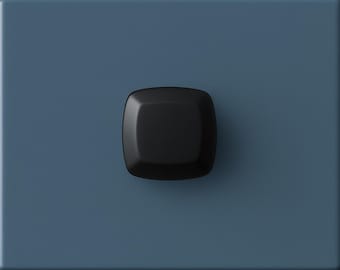 Matte Black Square Cabinet Knob Door Drawer Pull Kitchen Cabinet Dresser Handle