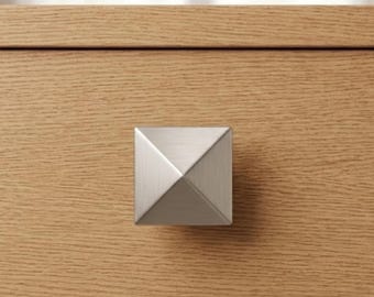 Stainless Steel Cabinet Knob Door Drawer Pull Kitchen Cabinet Dresser Handle