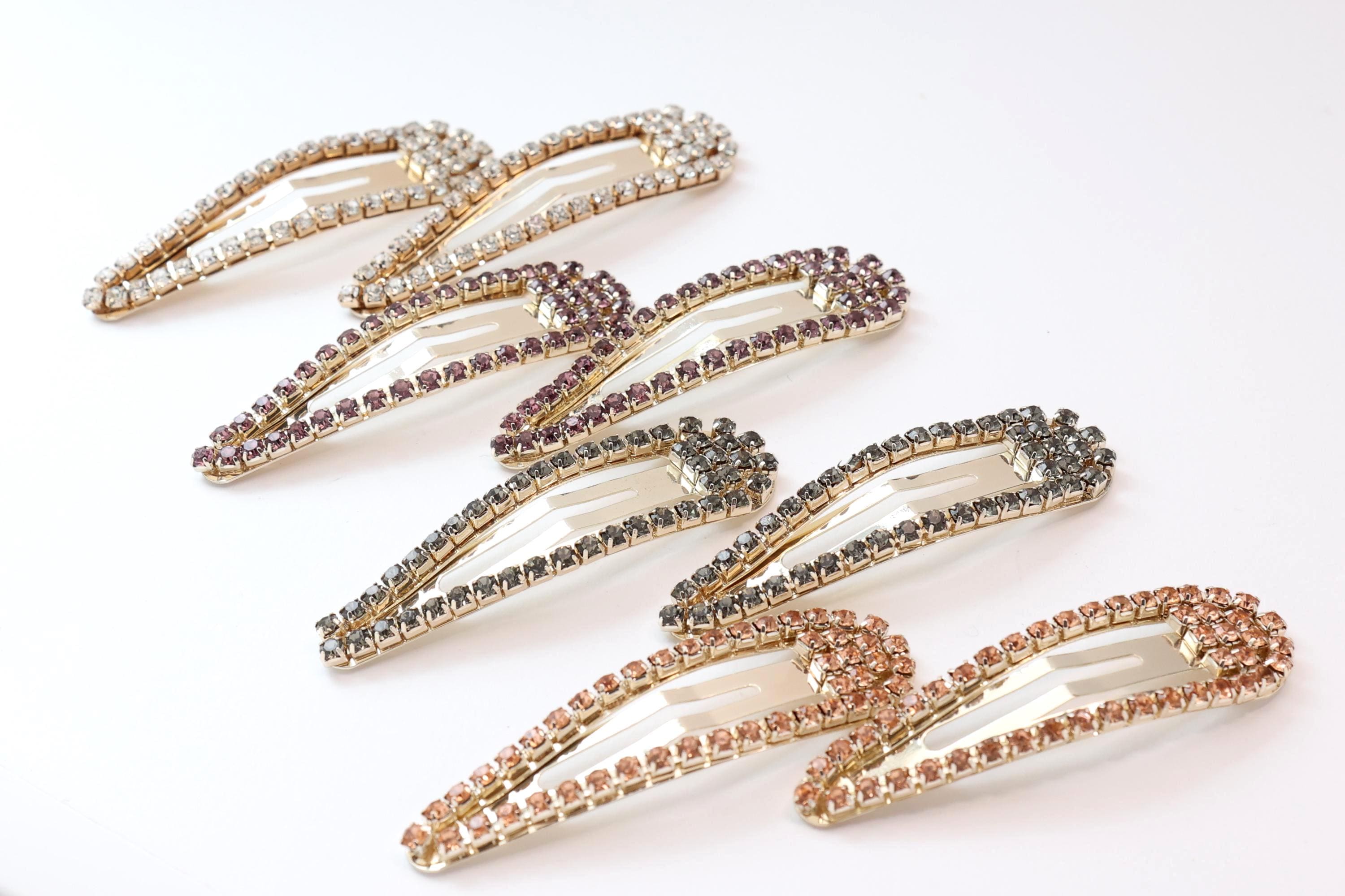 Glass Barrettes - Etsy