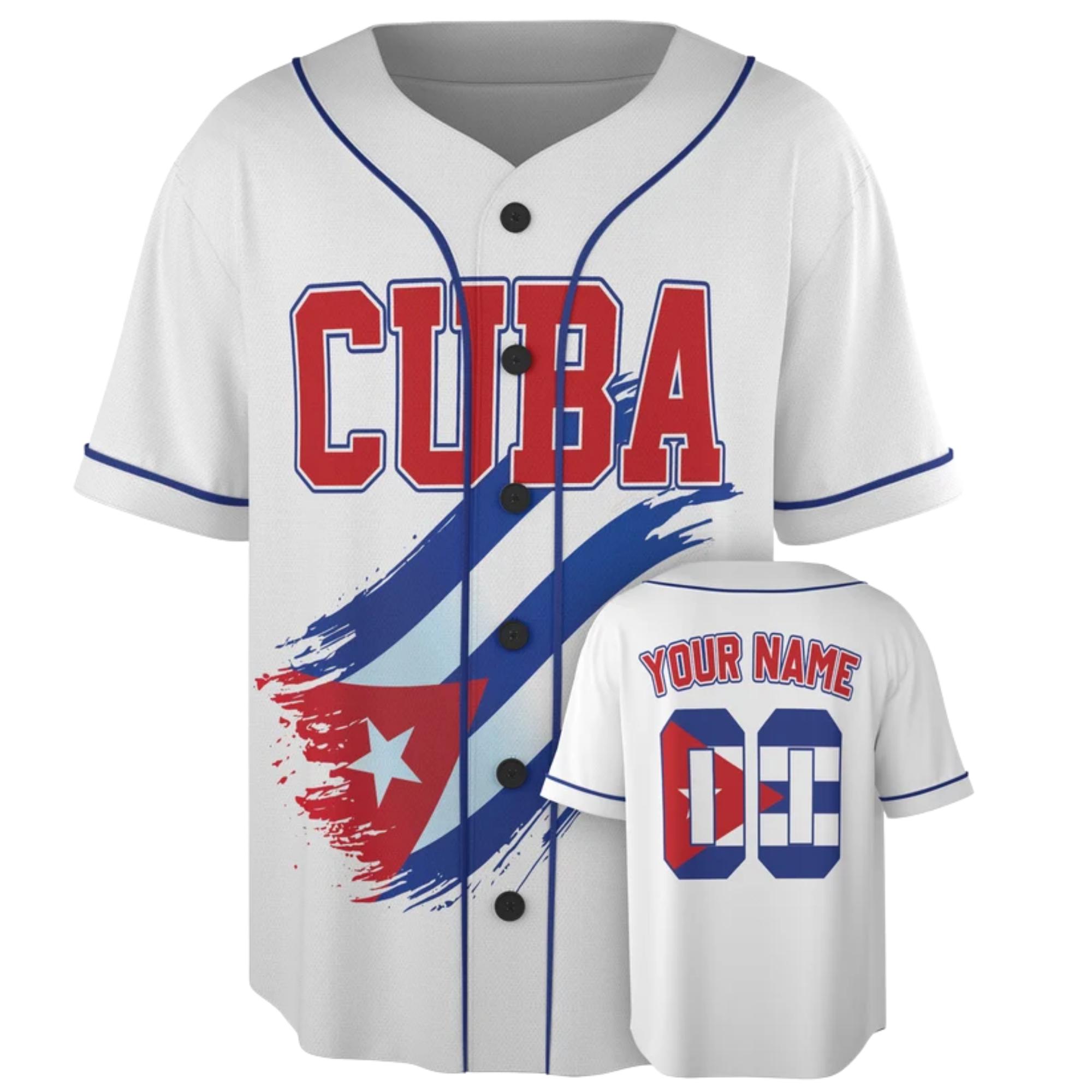 Cuban Baseball Jersey - Etsy