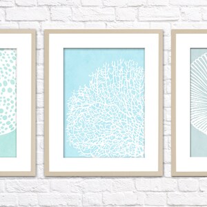 Ocean Set Art Print / Choose From 6 Sea Shell Designs / 8x10 / Digital ...