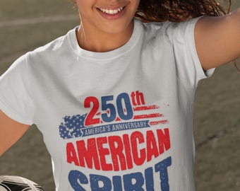 250th American Spirit T-Shirt | Patriotic 1776-2026 Independence Tee