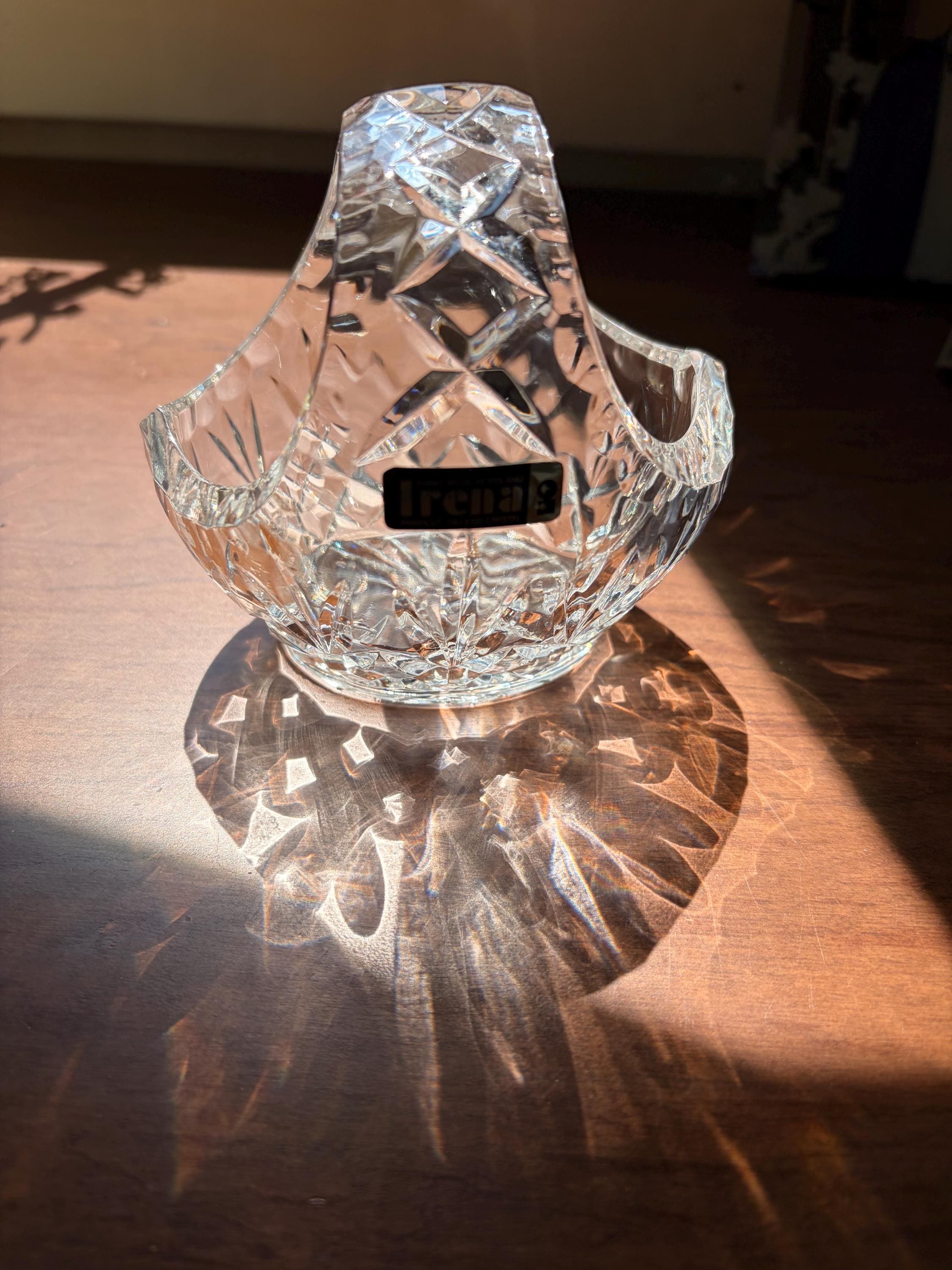 オールドIrena クリスタルガラス ハンドメイド Irena 24 Lead Crystal - Etsy