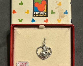 Charm de Minnie Mouse en plata de ley de Disney Mickey Unlimited