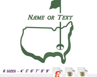 Custom Embroidery Masters Golf Symbol, PES, JEF, DST (Digital Download)