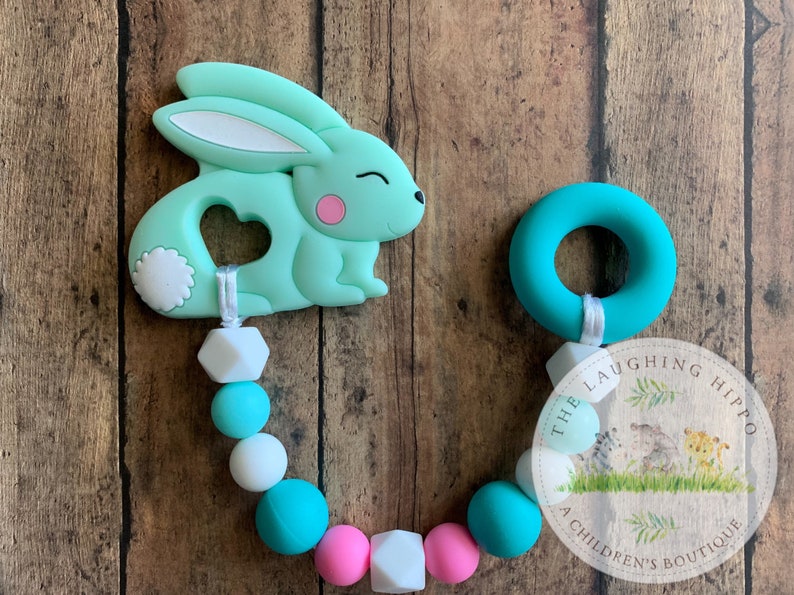 silicone bunny teether