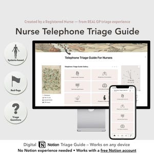 Telephone Triage Decision Support Tool for Nurses: Made with Notion