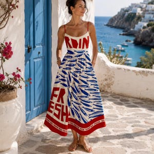 where to shop for luxury coastal-inspired dresses Coastal Dress