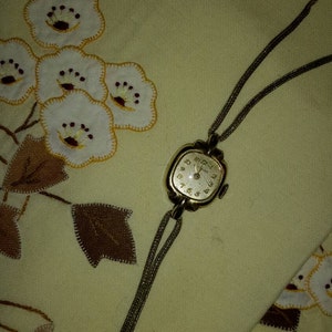 Gold Swiss Watch Keeps Time Ladies Mid Century Timepiece from AntiquesandVaria NEW Free Shipping