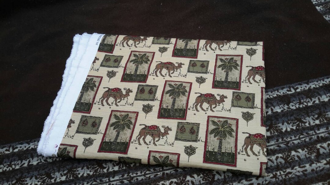 Fabric Decorator Weight Linen Mill Creek 1 Yard Plus Wide 12 Etsy