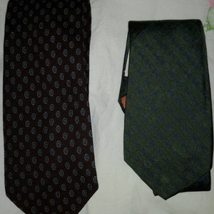 Necktie Lot of Four Instant Tie Wardrobe Classic Elements - Etsy