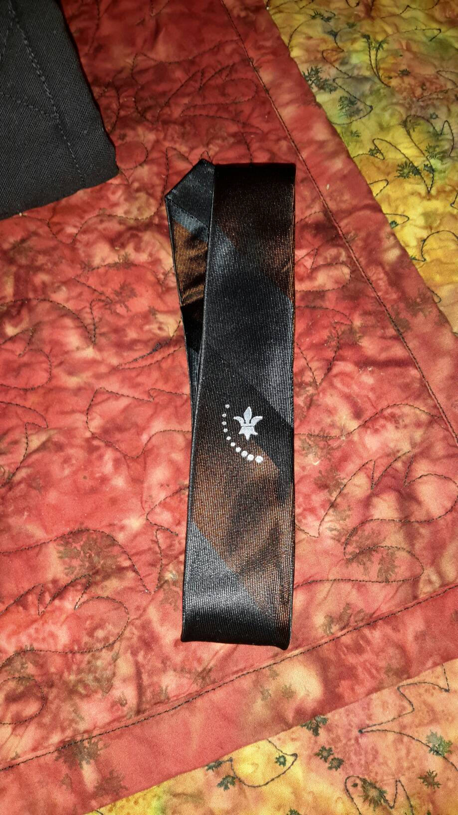 Necktie Gimble's Sixties Skinny Tie Diagonal Stripe 