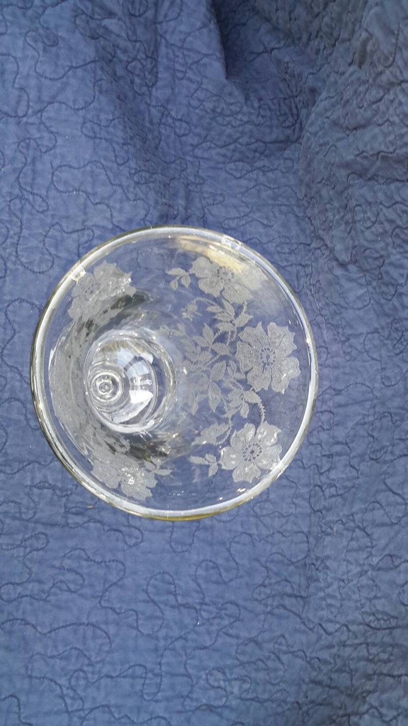 Vase Etched Glass Urn With Handles Classic Decor Find by Etsy