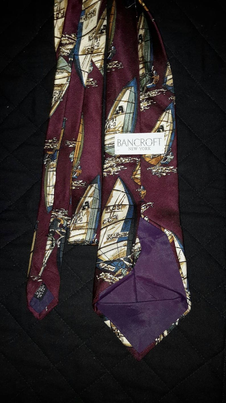 oxblood tie