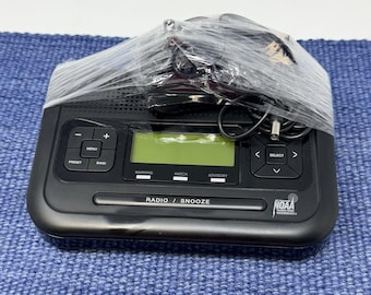 Capello CR2W Safe and Sound Weather Alert Clock Radio Electric/Battery Operated