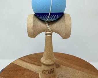 Sweets Kendamas Boost Kendama Rubber Paint RED & BLUE EUC