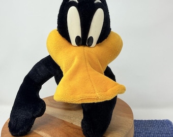 Looney Tunes Daffy Duck 14" Plush Stuffed Animal Warner Bros Vintage No Tag