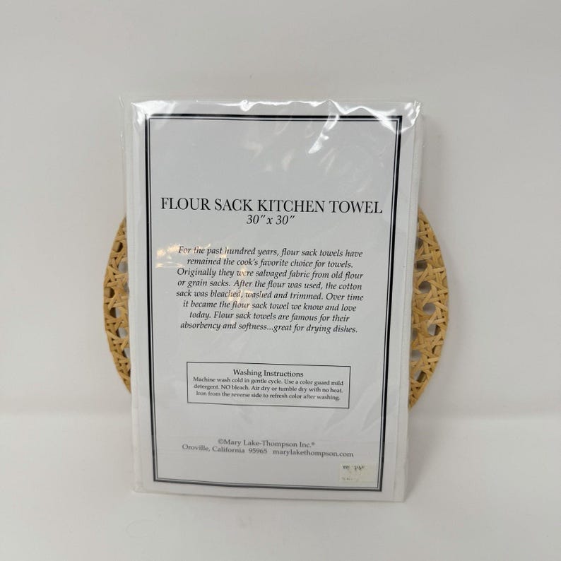 Mary Lake Thompson Flour Sack Kitchen Dish Towel