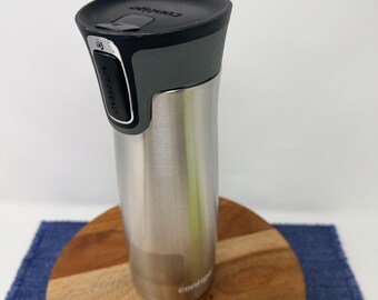 Contigo Ignite Edelstahl Reisebecher mit AUTOSEAL Deckel 16 Unze Edelstahl NICE