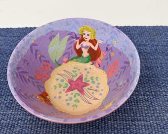 Disneyzak! Designs The Little Mermaid-ontbijtkom met ontbijtgranen