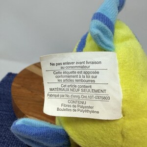 Disney Little Mermaid Flounder Mini Bean Bag Plush 7" image 5
