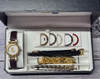 Disney Fossil Winnie the Pooh Interchangeable Bands & Bezels Wristwatch *READ Fossil Pooh Watch - Etsy main image 2