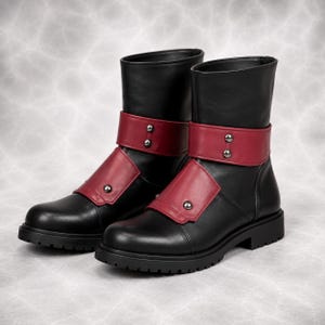 Deadpool Inspired Cosplay Boots Custom Made image 3