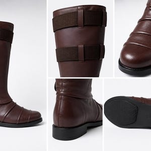 Infinity War Captain America Cosplay Shoes Men Boots image 6
