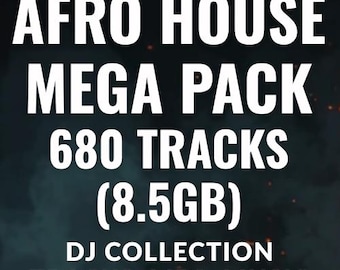 Afro House Mega Pack DJ Tracks, Club MP3, Dance Music,