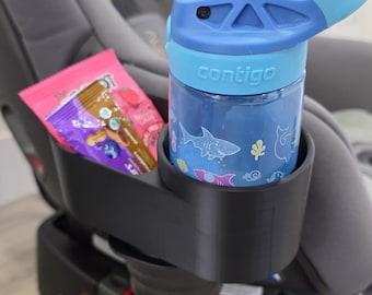 Nuna RAVA Cup Holder Upgrade | Raised Cup Holder Insert | Snack & Drink Holder