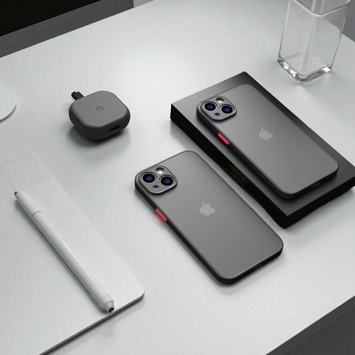 Film De Protection écran En Verre Trempé 3D Pour IPhone 6 à 12 - Intégral, Anti-choc 9H, Transparent, Neuf