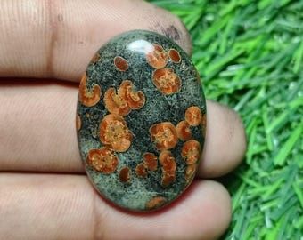 Top Rare !! Peanut Obsidian Cabochon Gemstone Handmade Making For Jewellery (Size 33X23X6mm) A-101