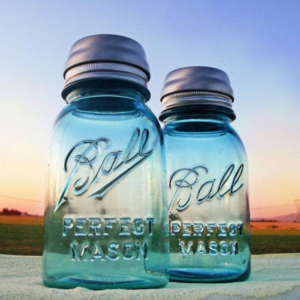 Mason Jar Solar Light Lantern LIDS - Set of 2 - High Quality