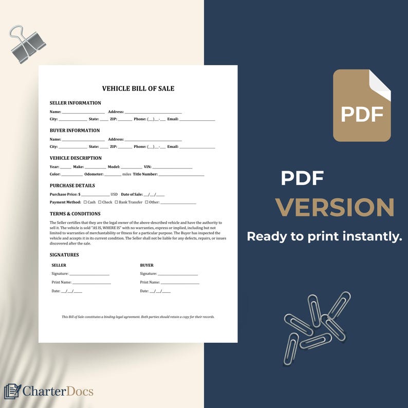 Bill of Sale Vehicle PDF Word Google Docs Car Bill of Sale Printable Bill of Sale Vehicle PDF Word Google Docs Car Bill of Sale Printable