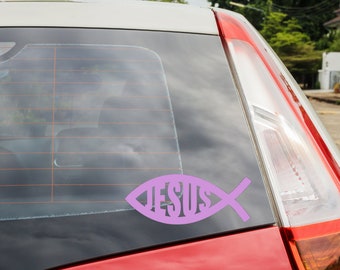 Jesus Ichthys Decal