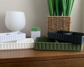 Vanity Organizer |Desk,Bedroom,Nightstand, Stackable organizer |