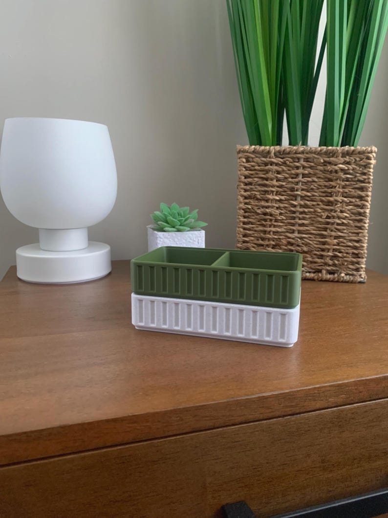 Vanity Organizer |Desk,Bedroom,Nightstand, Stackable organizer | image 2