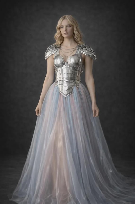 princess dress with armor Armor dresses for the princess who saves herself! We've teamed up with Elie at Lorica Clothing to create kids' versions of three of her awesome, historically accurate armor