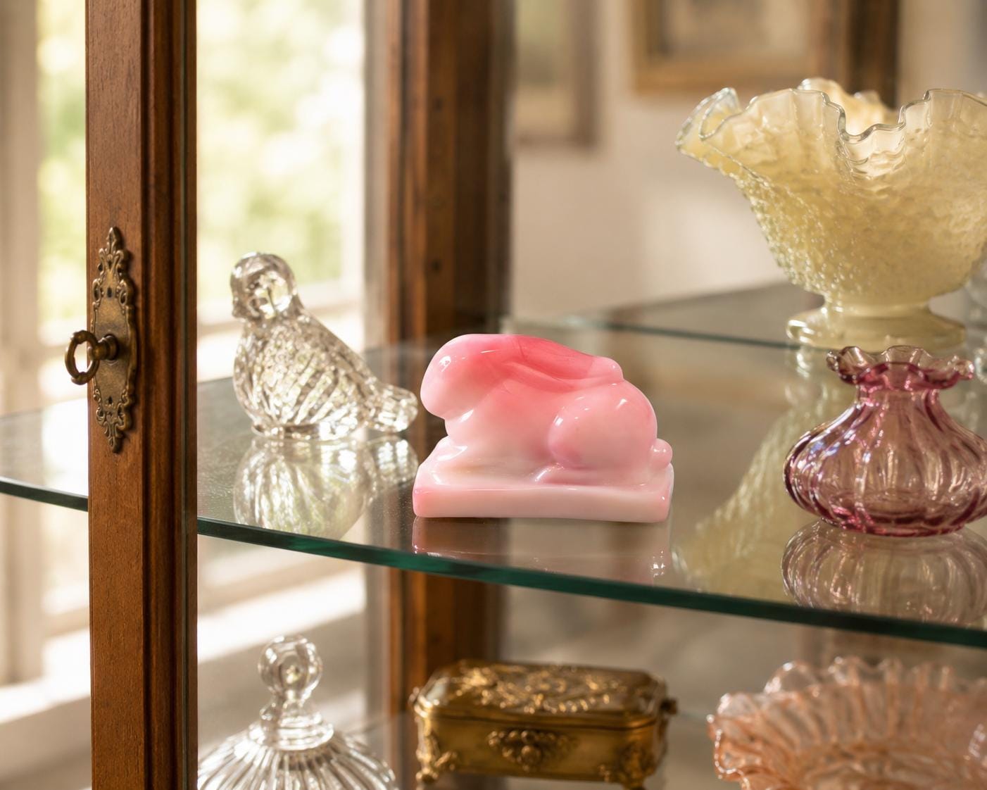 Fenton Rosalene - Etsy