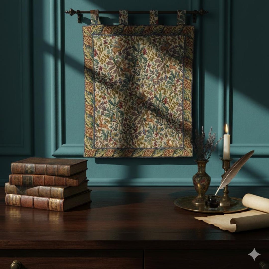 William Morris Tree of Life Tapestry Arts and Crafts Wall Hanging ...