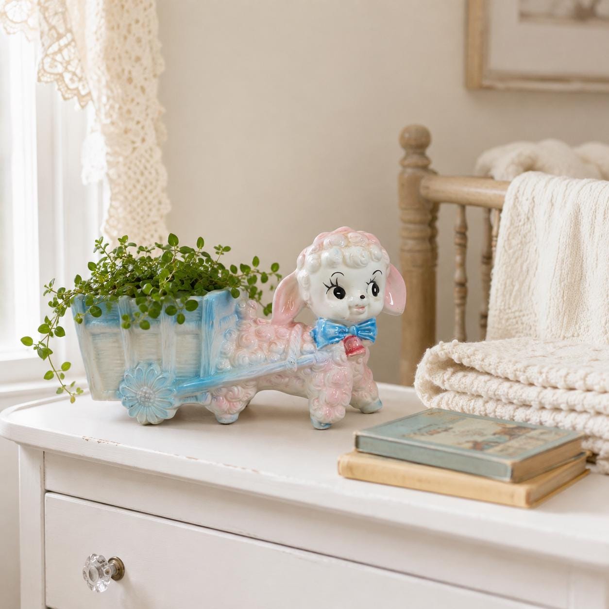 Rubens Lamb Planter - Etsy