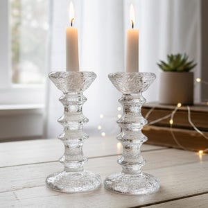 Iittala Festivo Glass Candle Holder - Etsy
