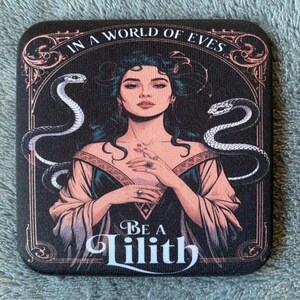 Heksen-drankjesonderzetter, Lilith-accessoire, Hecate-accessoire, godin-drankjesonderzetter, heksenkeuken, heksenhuisdecoratie, gewijd aan Lilith