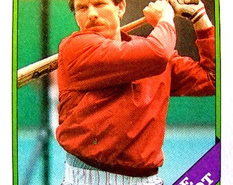 34 vintage Baseball Hall of Famers, Near Mint Condition, Mike Schmidt, Nolan Ryan, Cal Ripken Jr., Fisk, Gift for Him, Christmas