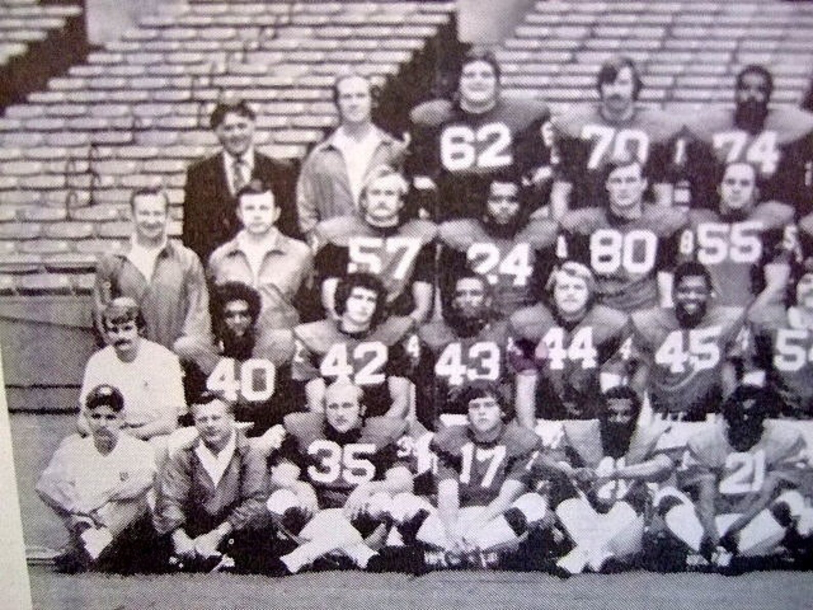 Vintage St. Louis Football Cardinals 1973 Team Photo Ahmad Etsy
