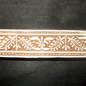 Confine, timbri per stampa a blocchi indiani/tjap/blocco di legno indiano intagliato a mano per stampa/timbro per ceramica tessile/timbro per stampa su carta e tessuto